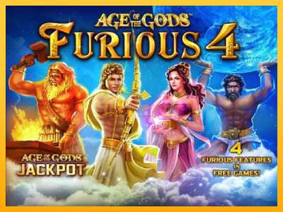 Pul üçün slot maşını Age of the Gods Furious Four