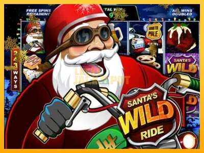 Pul üçün slot maşını Santas Wild Ride