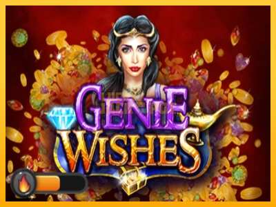 Pul üçün slot maşını Genie Wishes