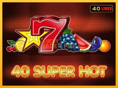 Pul üçün slot maşını 40 Super Hot