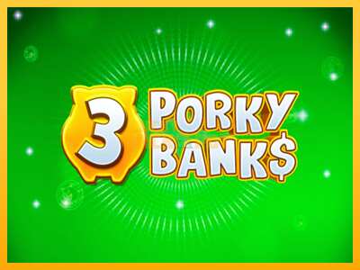 Pul üçün slot maşını 3 Porky Banks