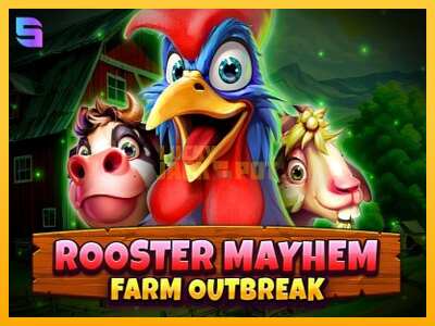 Pul üçün slot maşını Rooster Mayhem Farm Outbreak