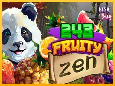 Pul üçün slot maşını 243 Fruity Zen