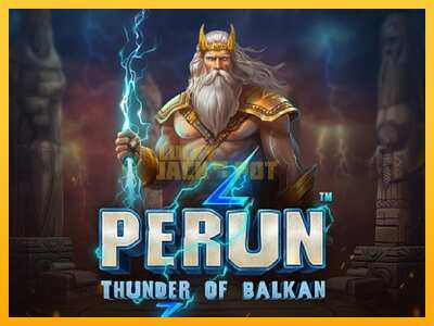 Pul üçün slot maşını Perun - Thunder of Balkan