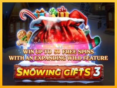 Pul üçün slot maşını Snowing Gifts 3