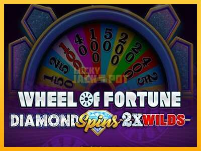 Pul üçün slot maşını Wheel of Fortune Diamond Spins 2x Wilds