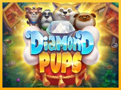 Pul üçün slot maşını Diamond Pups