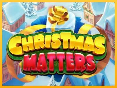 Pul üçün slot maşını Christmas Matters