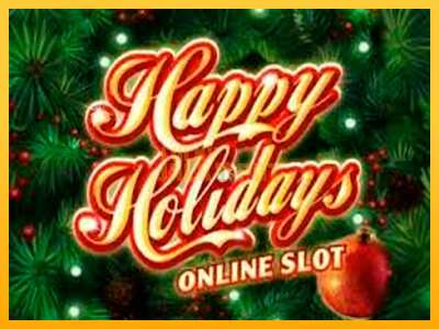 Pul üçün slot maşını Happy Holidays