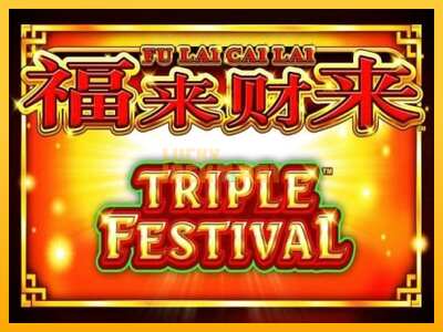 Pul üçün slot maşını Fu Lai Cai Lai Triple Festival