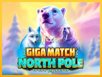 Pul üçün slot maşını Giga Match North Pole