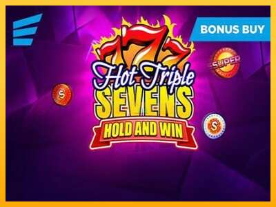 Pul üçün slot maşını Hot Triple Sevens Hold & Win