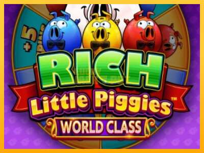 Pul üçün slot maşını Rich Little Piggies World Class