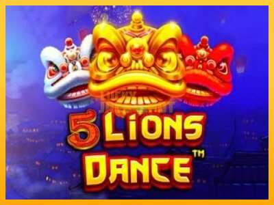 Pul üçün slot maşını 5 Lions Dance