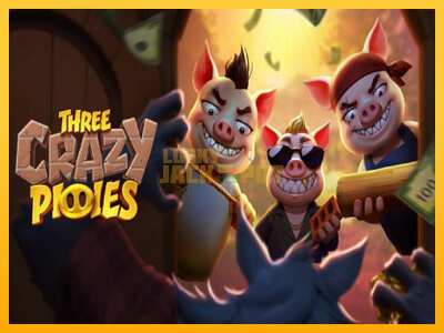 Pul üçün slot maşını Three Crazy Piggies