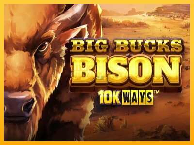 Pul üçün slot maşını Big Bucks Bison 10K Ways