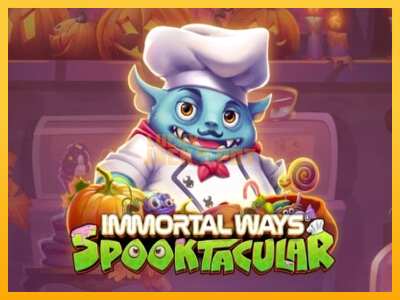 Pul üçün slot maşını Immortal Ways Spooktacular