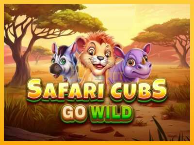 Pul üçün slot maşını Safari Cubs Go Wild