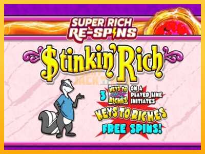 Pul üçün slot maşını Stinkin Rich Super Rich Re-Spins