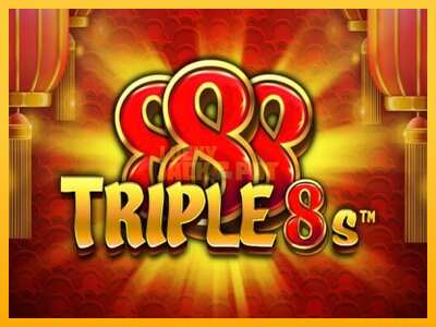 Pul üçün slot maşını Triple 8s