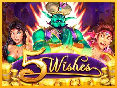 Pul üçün slot maşını 5 Wishes