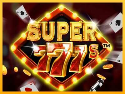 Pul üçün slot maşını Super 777s