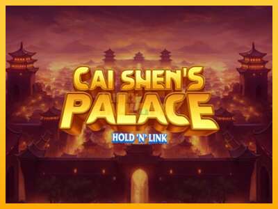 Pul üçün slot maşını Cai Shens Palace Hold N Link