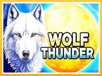 Pul üçün slot maşını Wolf Thunder