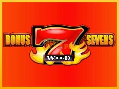 Pul üçün slot maşını Bonus Sevens Wild