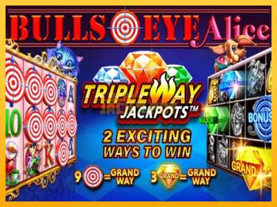 Pul üçün slot maşını Bulls Eye Alice