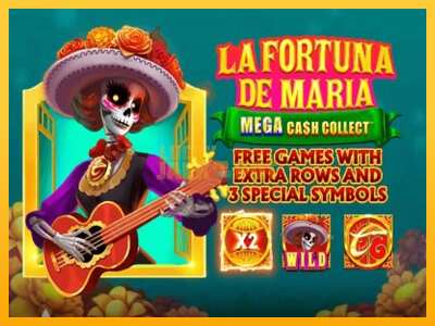 Pul üçün slot maşını La Fortuna de Maria: Mega Cash Collect