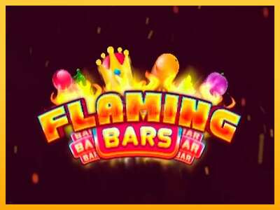 Pul üçün slot maşını Flaming Bars