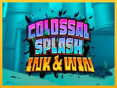 Pul üçün slot maşını Colossal Splash Ink & Win