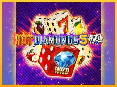 Pul üçün slot maşını Hot Diamonds 5 Dice