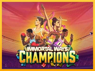 Pul üçün slot maşını Immortal Ways Champions