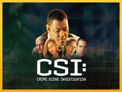 Pul üçün slot maşını CSI: Crime Scene Investigation