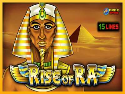 Pul üçün slot maşını Rise of Ra