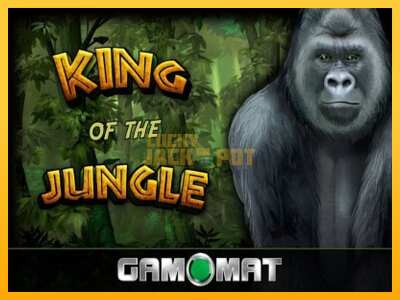 Pul üçün slot maşını King of the Jungle